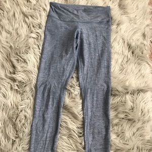 Lululemon Leggings. Light blue/grey